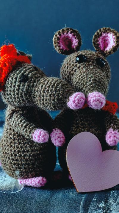 Maya and Michael Mouse  